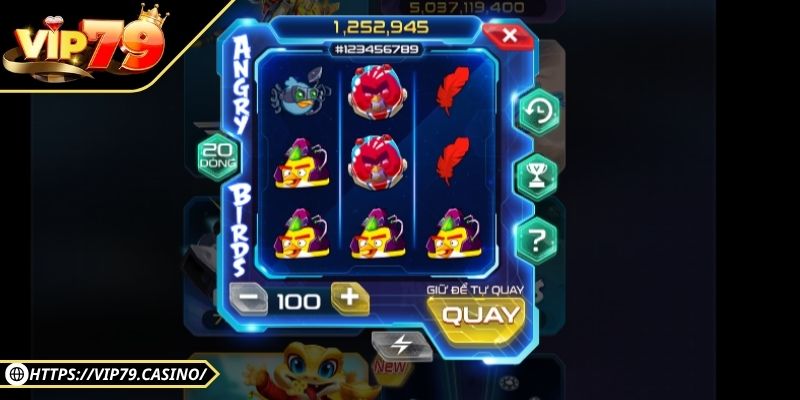 Tổng quan chung về slot Angry Birds Vip79