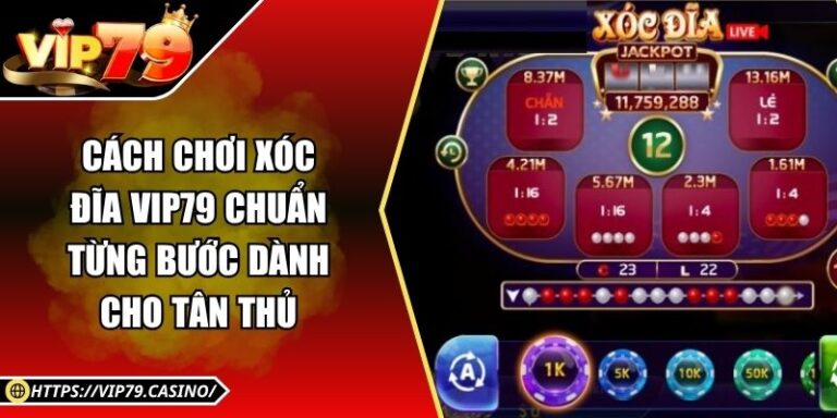 Cách Chơi Xóc Đĩa Vip79 Chuẩn Từng Bước Dành Cho Tân Thủ