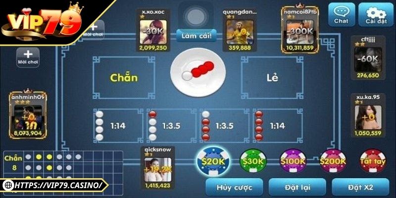 Cách chơi chuẩn thắng lớn tại xóc đĩa Vip79