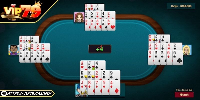 Hệ thống phát đều mỗi người 13 quân