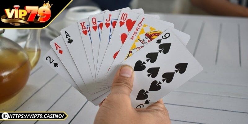 Sắp xếp các cây có sẵn trong bài phỏm VIP79