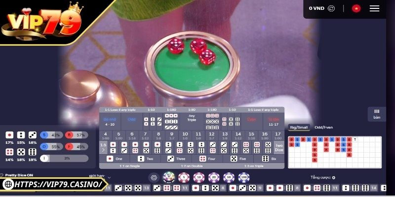 Lý do nên chọn chơi Sicbo Vip79 trực tuyến